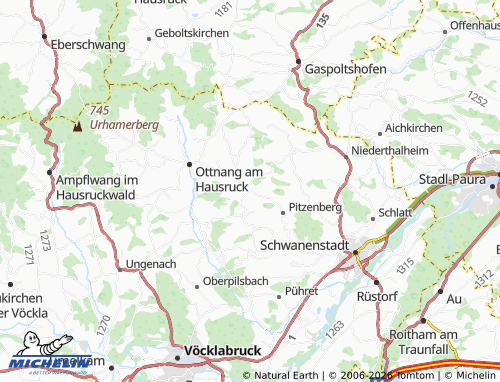 MICHELIN Atzbach map - ViaMichelin