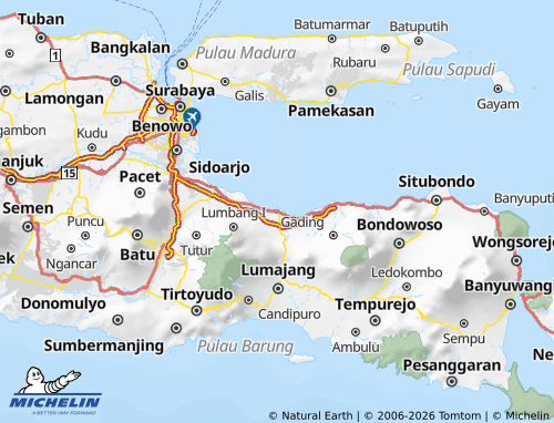 Mapa MICHELIN Kota Probolinggo - ViaMichelin