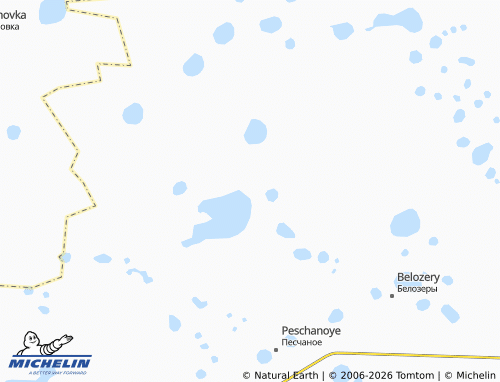 MICHELIN-Landkarte Sbitnevo - ViaMichelin