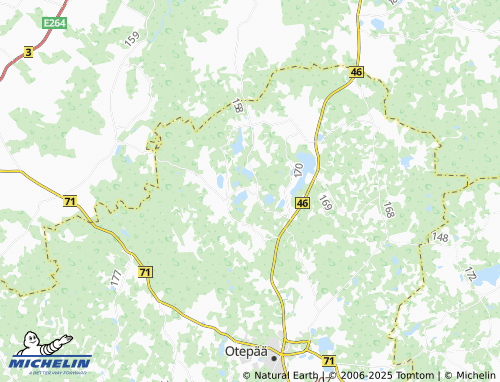 MICHELIN Päidla map - ViaMichelin