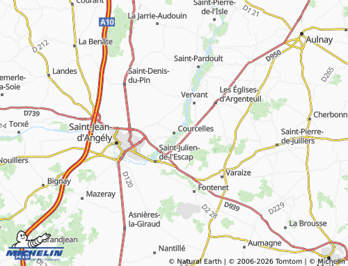Mapa MICHELIN Courcelles - ViaMichelin