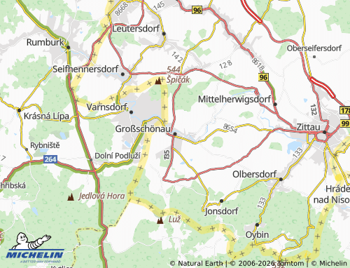 Mappa MICHELIN Großschönau - ViaMichelin