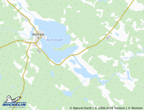 MICHELIN Bodbysund map - ViaMichelin