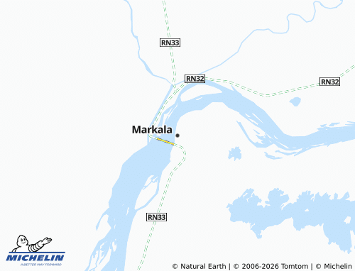 Mapa MICHELIN Markala - ViaMichelin
