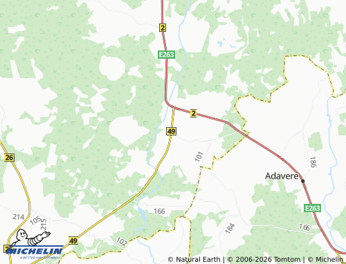 Kaart MICHELIN Imavere - ViaMichelin