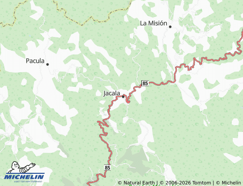 MICHELIN El Calvario map - ViaMichelin