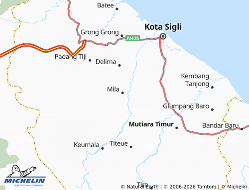 Kaart MICHELIN Teumeucet - ViaMichelin