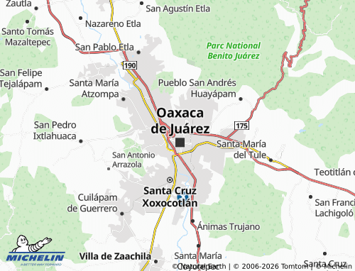 Carte MICHELIN La Paz - ViaMichelin