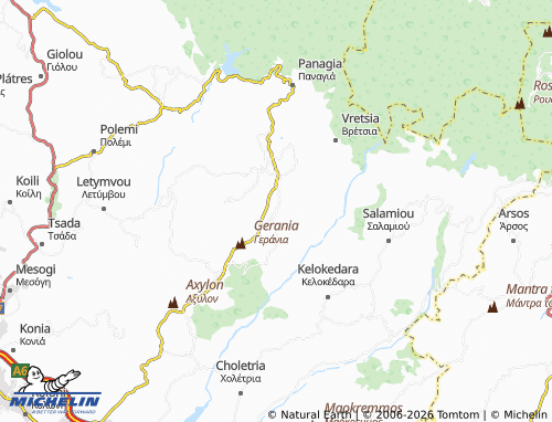 Mappa MICHELIN Pentalia - ViaMichelin