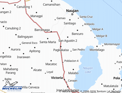 Mappa MICHELIN Pagkakaisa - ViaMichelin