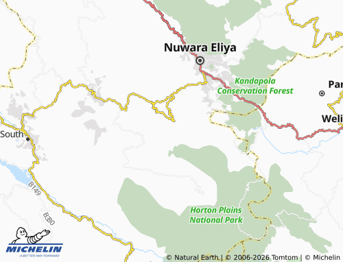 Mappa MICHELIN Thangakele - ViaMichelin