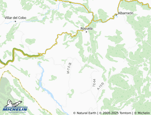MICHELIN Moscardón map - ViaMichelin