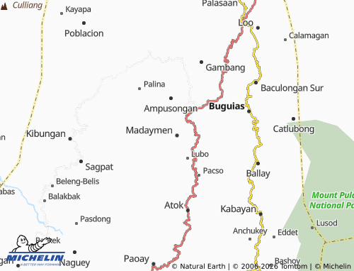 MICHELIN Madaymen map - ViaMichelin