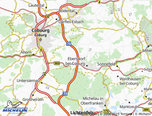MICHELIN-Landkarte Buscheller - ViaMichelin
