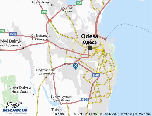 Mappa MICHELIN Malynovskyi - ViaMichelin