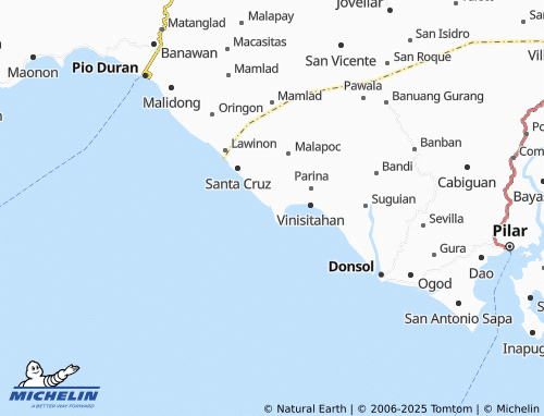 MICHELIN Sibago map - ViaMichelin