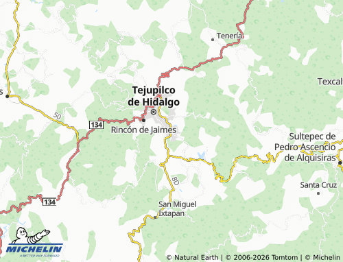 MICHELIN Zacatepec map - ViaMichelin