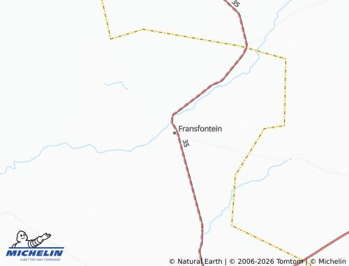 MICHELIN Fransfontein map - ViaMichelin