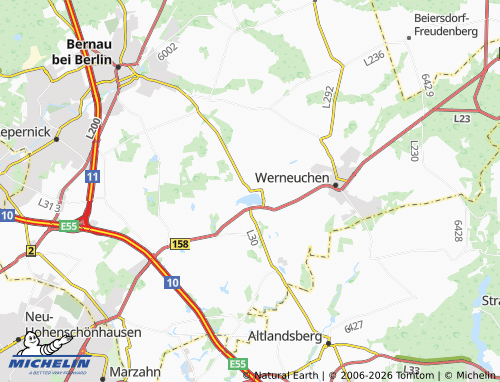 MICHELIN Löhme map - ViaMichelin