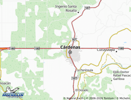 Mapa MICHELIN San Pedro de Los Cedros - ViaMichelin