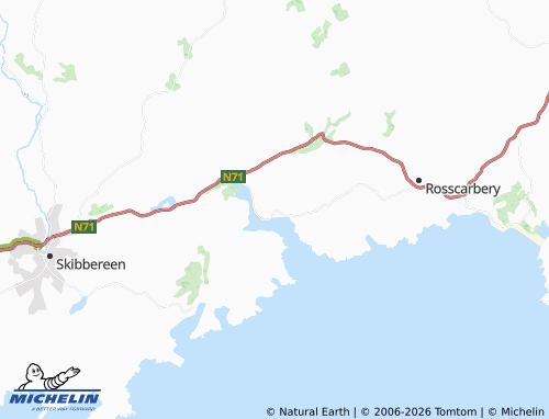 Mapa MICHELIN Glandore - ViaMichelin