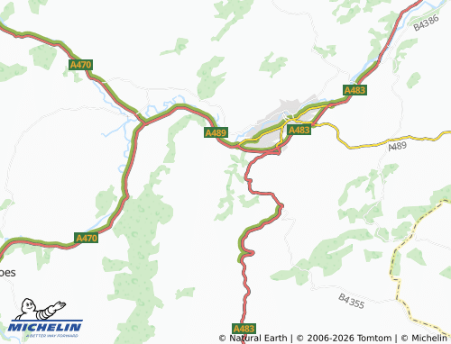 Mappa MICHELIN Mochdre - ViaMichelin