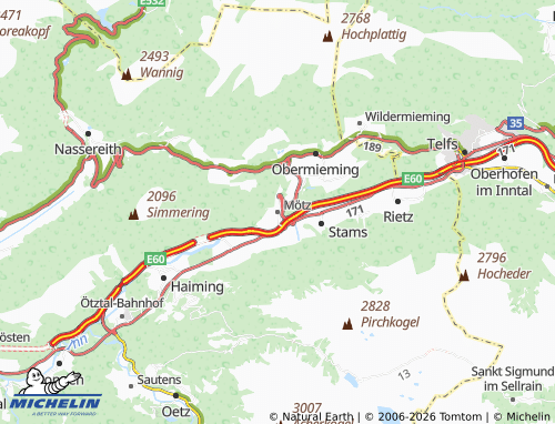 Mappa MICHELIN Mötz - ViaMichelin