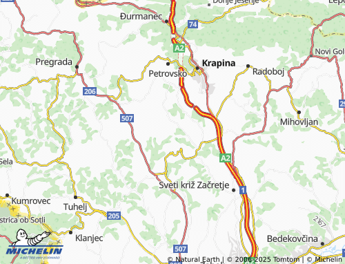 MICHELIN Lacitari map - ViaMichelin
