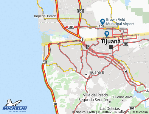 MICHELIN Progreso map - ViaMichelin