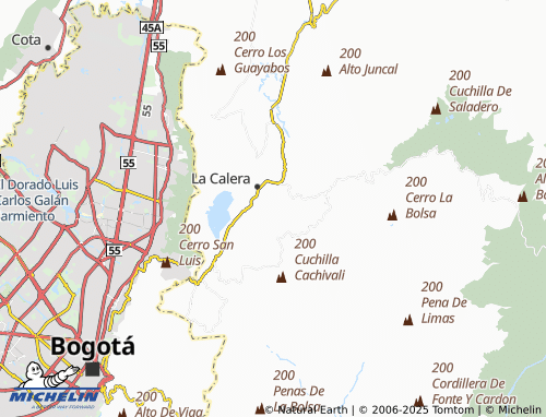 MICHELIN El Rodeo map - ViaMichelin