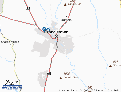 MICHELIN Block 2 map - ViaMichelin