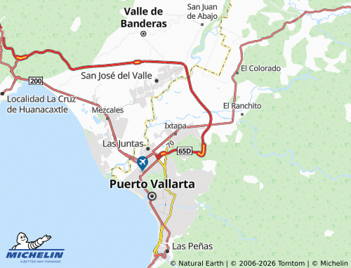 MICHELIN-Landkarte Ixtapa - ViaMichelin