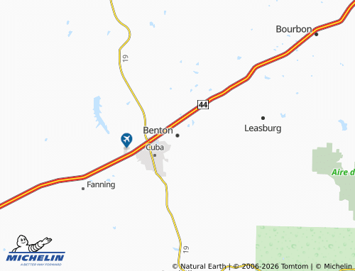 Mappa MICHELIN Benton - ViaMichelin