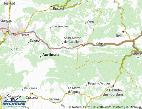Carte MICHELIN La Grande Bastide - ViaMichelin