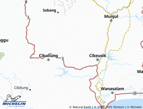 MICHELIN-Landkarte Cihanjuang - ViaMichelin