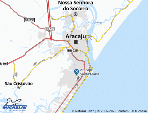 MICHELIN Jabotiana map - ViaMichelin