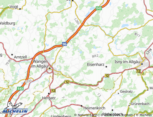 MICHELIN Zimmerberg map - ViaMichelin