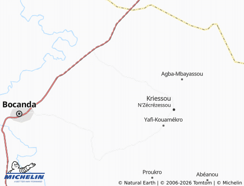 Carte MICHELIN Kokokro - ViaMichelin