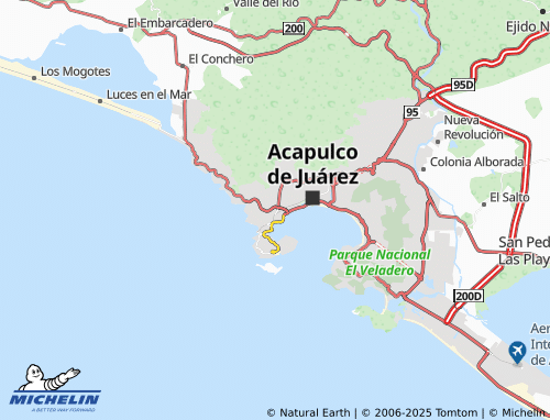 MICHELIN De La Cuerería map - ViaMichelin