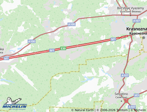 Carte MICHELIN Butyn' DNT - ViaMichelin