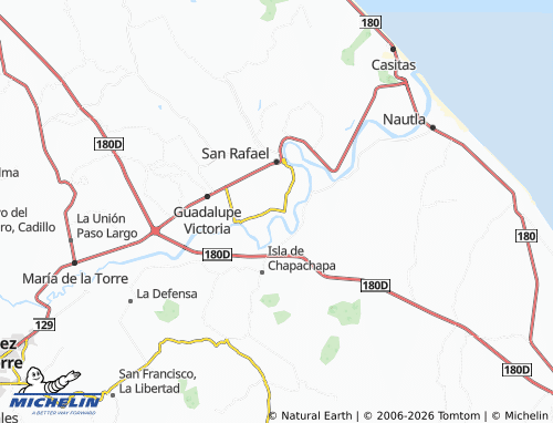 Mappa MICHELIN Paso de Telaya - ViaMichelin