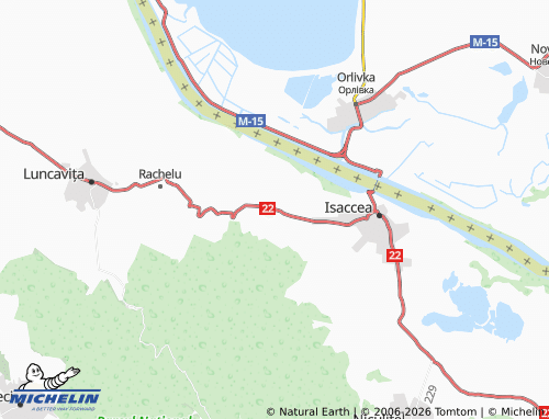 Mappa MICHELIN Revărsarea - ViaMichelin