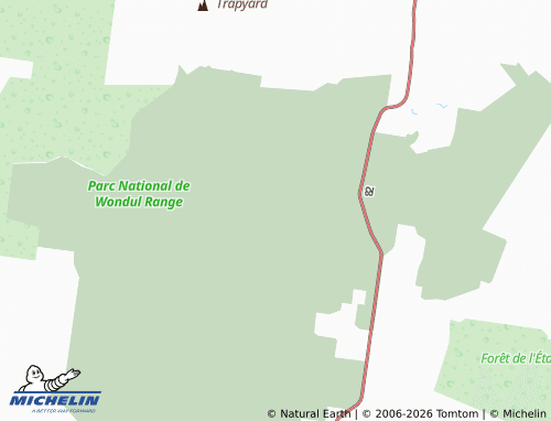 Mapa MICHELIN Canning Creek - ViaMichelin