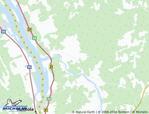 Kaart MICHELIN Aapajoki - ViaMichelin