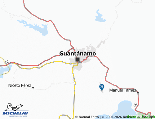 MICHELIN Guantánamo map - ViaMichelin