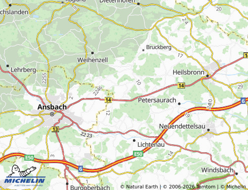 MICHELIN Külbingen map - ViaMichelin