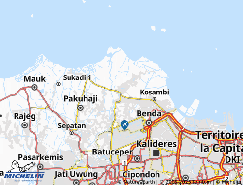MICHELIN Kampung Melayu Barat map - ViaMichelin