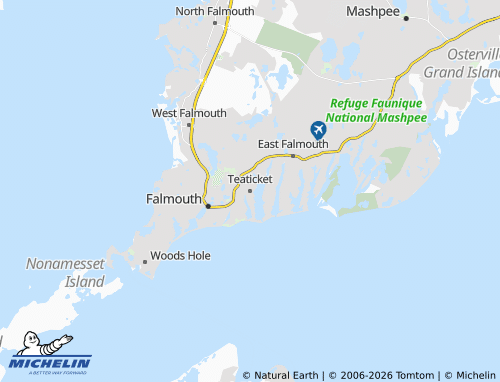 Mapa MICHELIN Teaticket - ViaMichelin