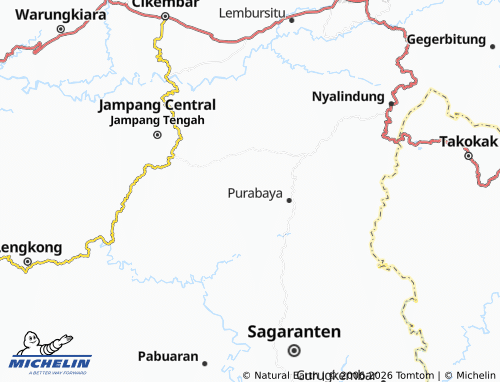Mapa MICHELIN Pagelaran - ViaMichelin