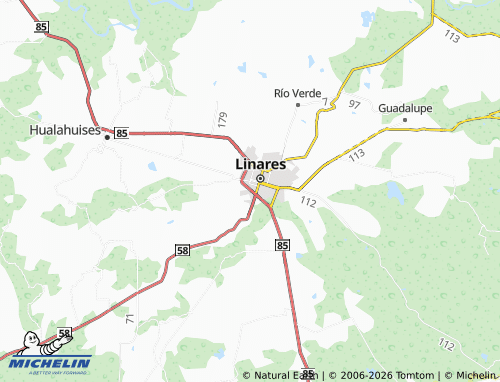 Mappa MICHELIN Puente Honda - ViaMichelin